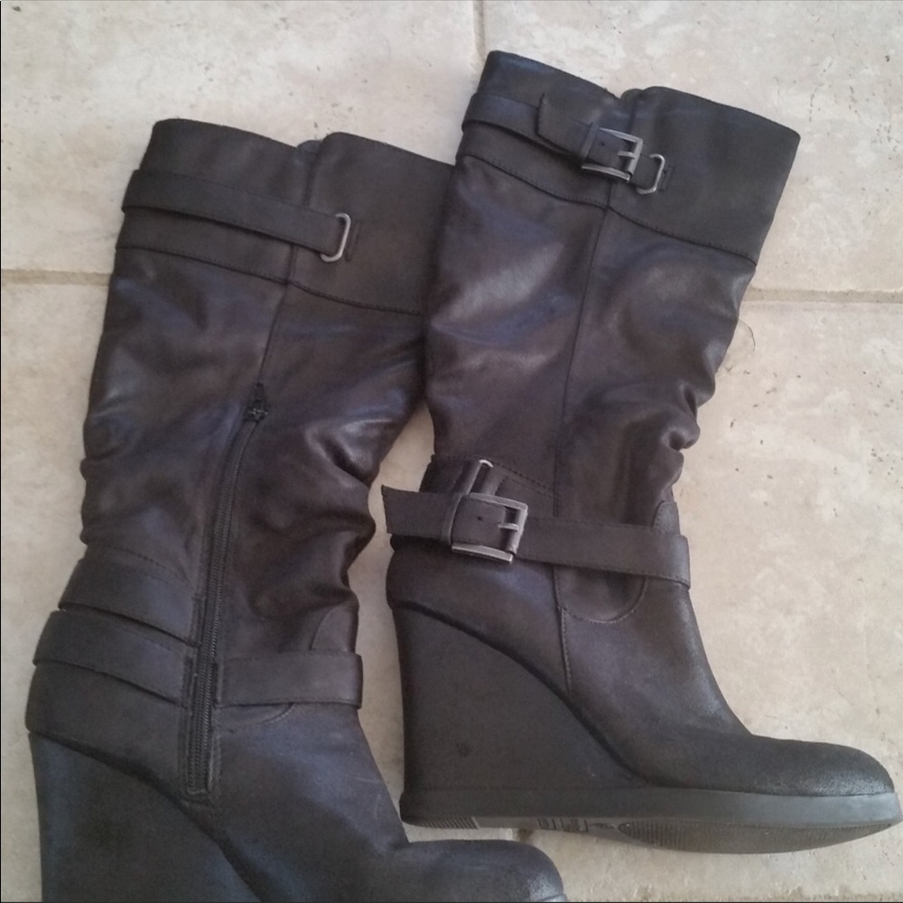 Knee high boots